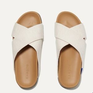 Rothy’s Weekend Slide hemp oat